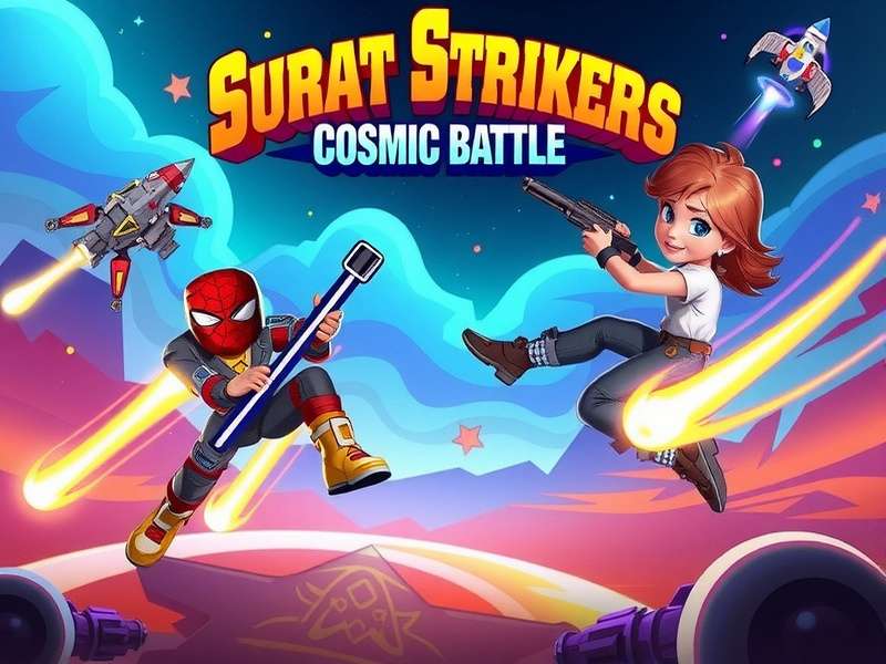 Surat Strikers Cosmic Battle Game Cover